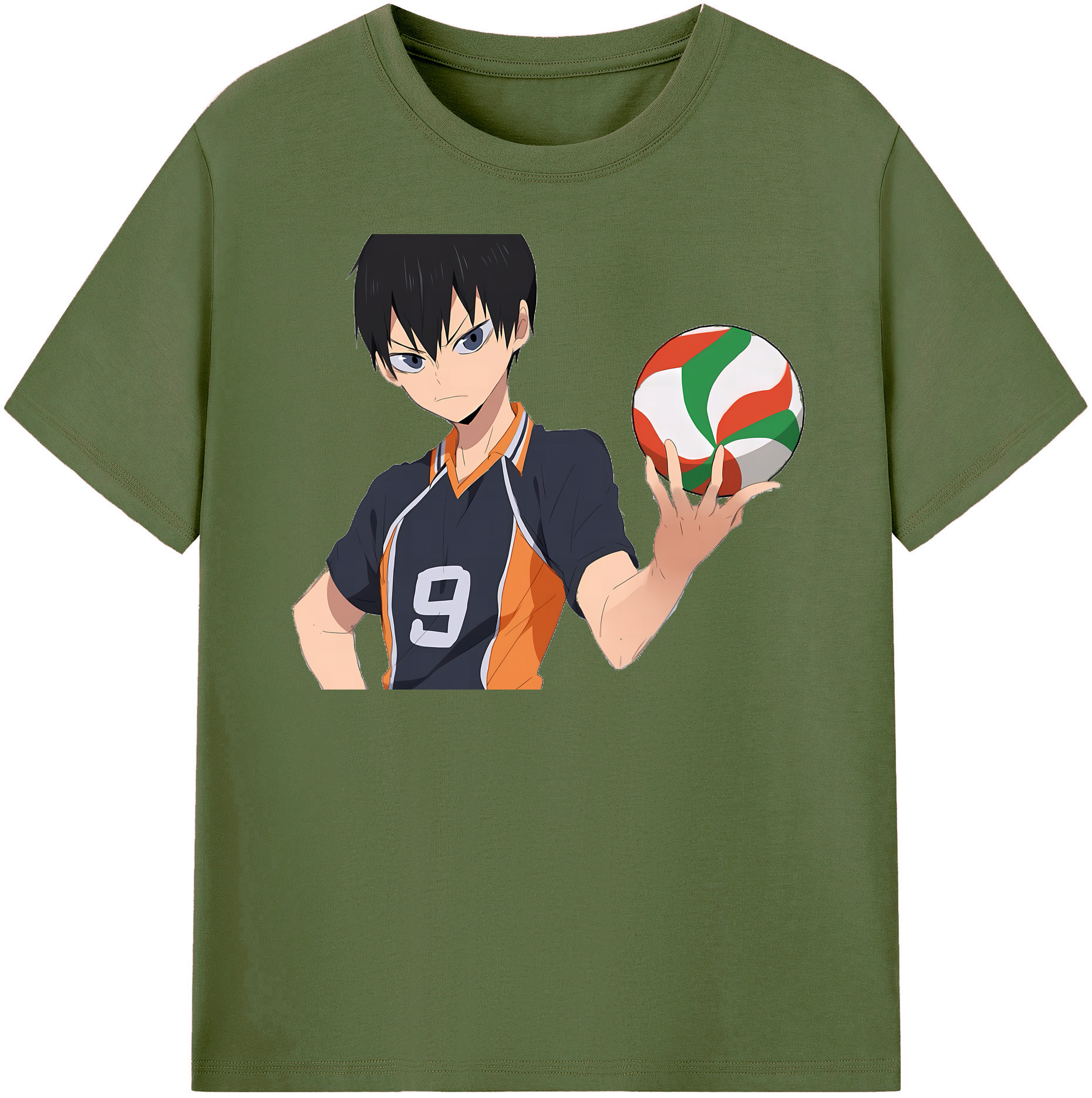 （画像用） ハイキュー!! Haikyu!! 綿100％半袖Tシャツ（フロントプリント）
